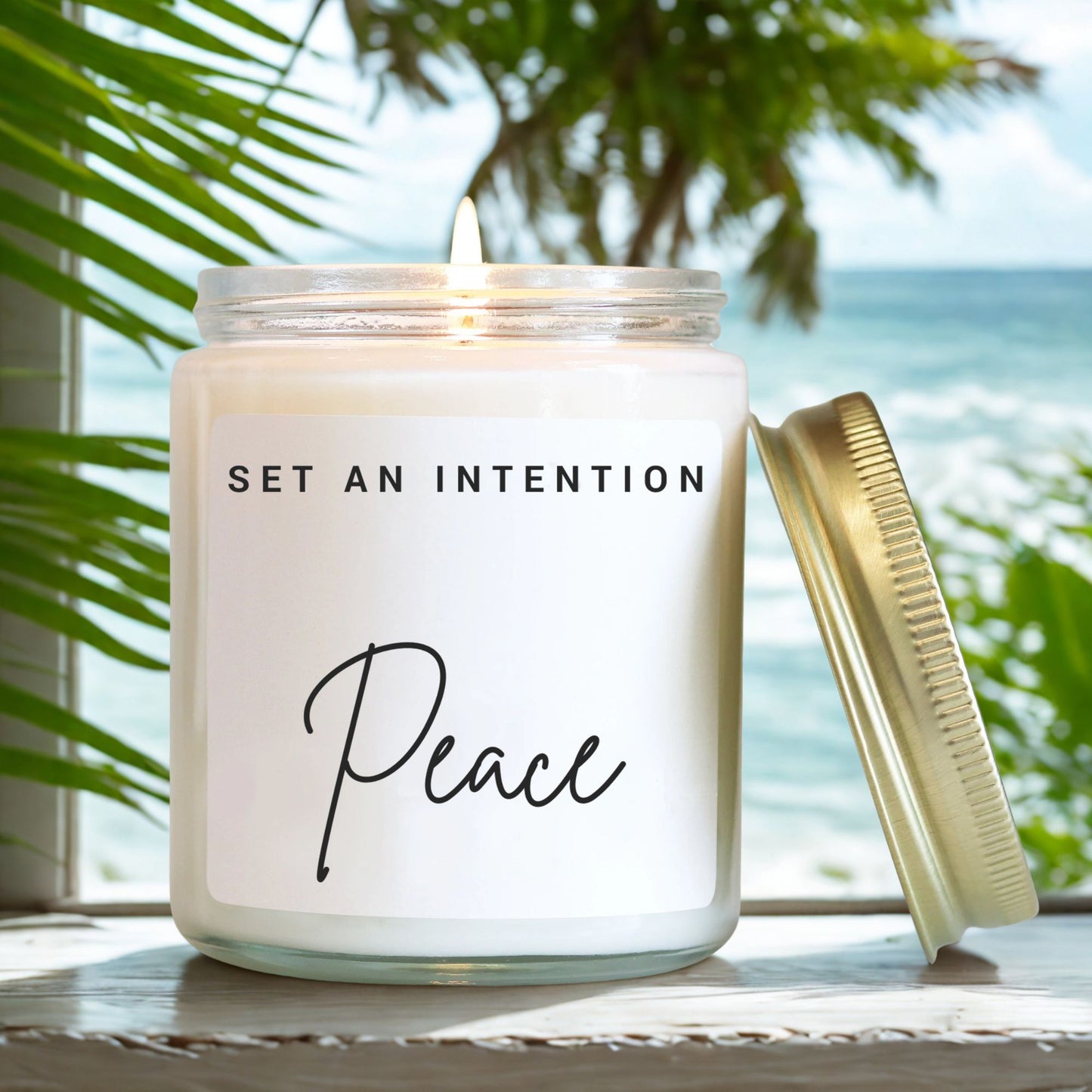 Intention Candle: Peace