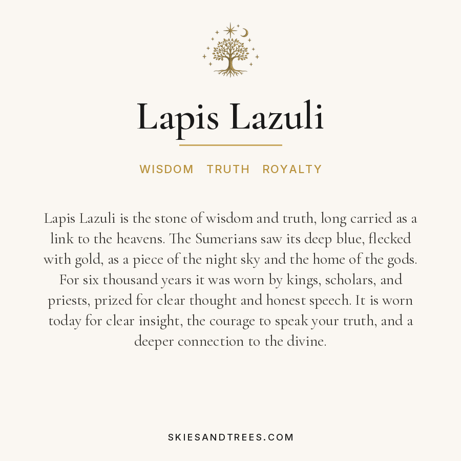 Lapis Bead Bracelet
