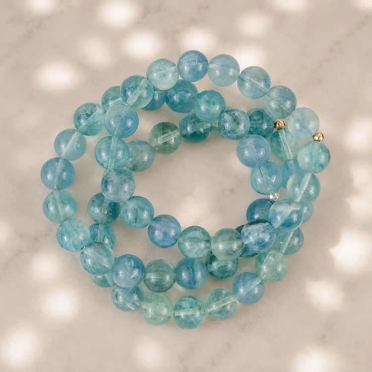 10mm Beaded Bracelet Collection - Skies & Trees