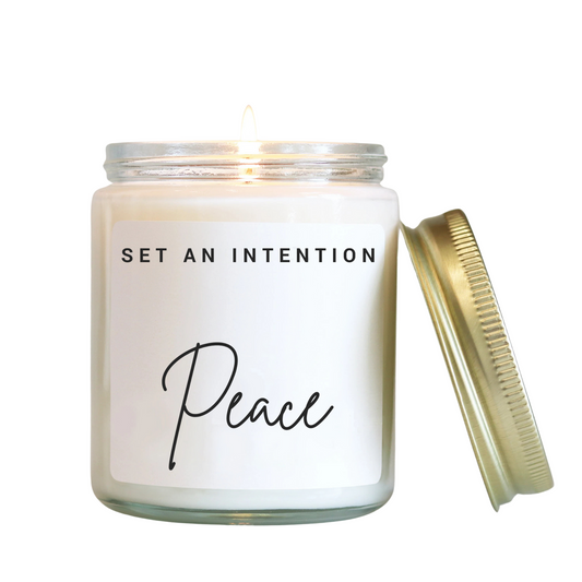 Intention Candle: Peace