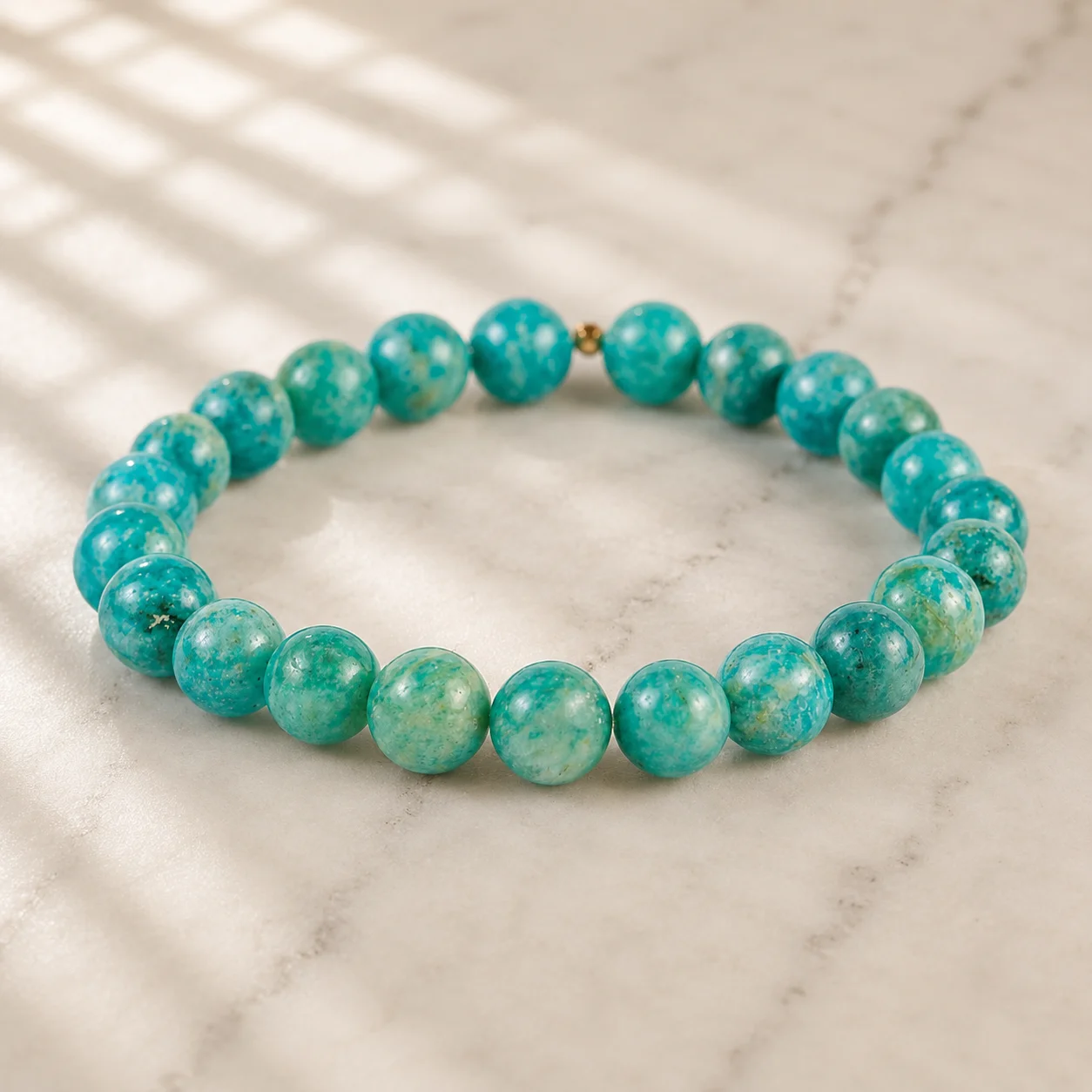 Amazonite Bead Bracelet
