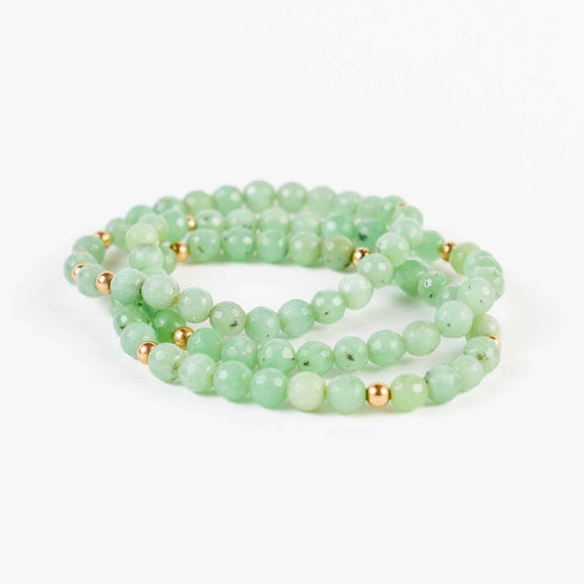 Green Jade Bracelet - Luck & Prosperity
