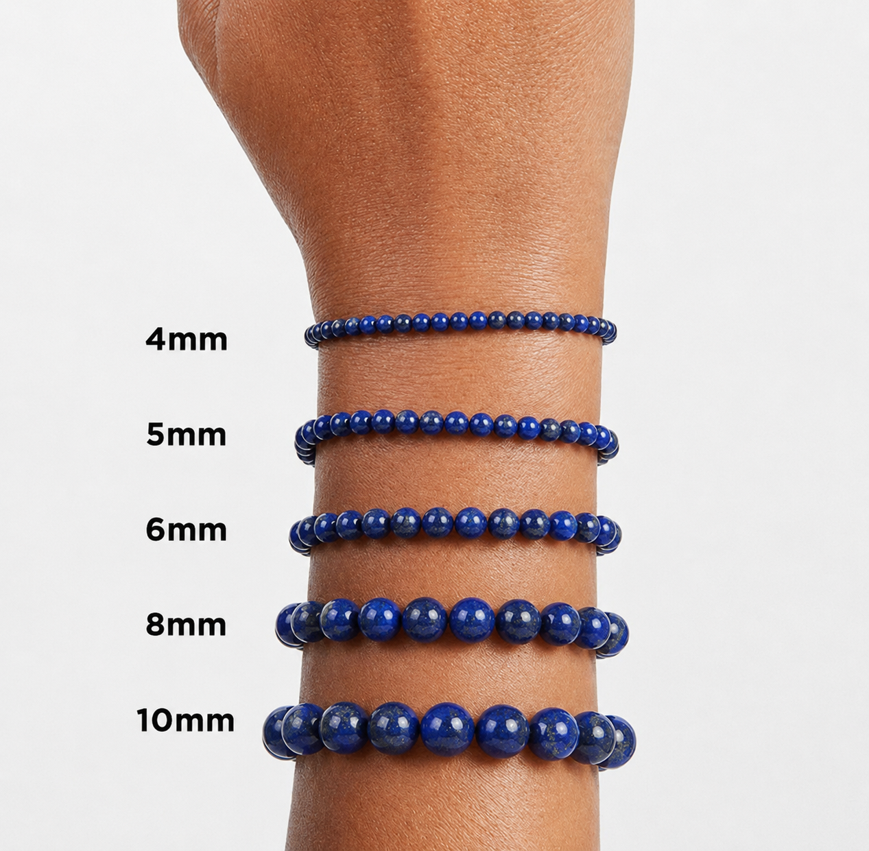 Lapis Bead Bracelet