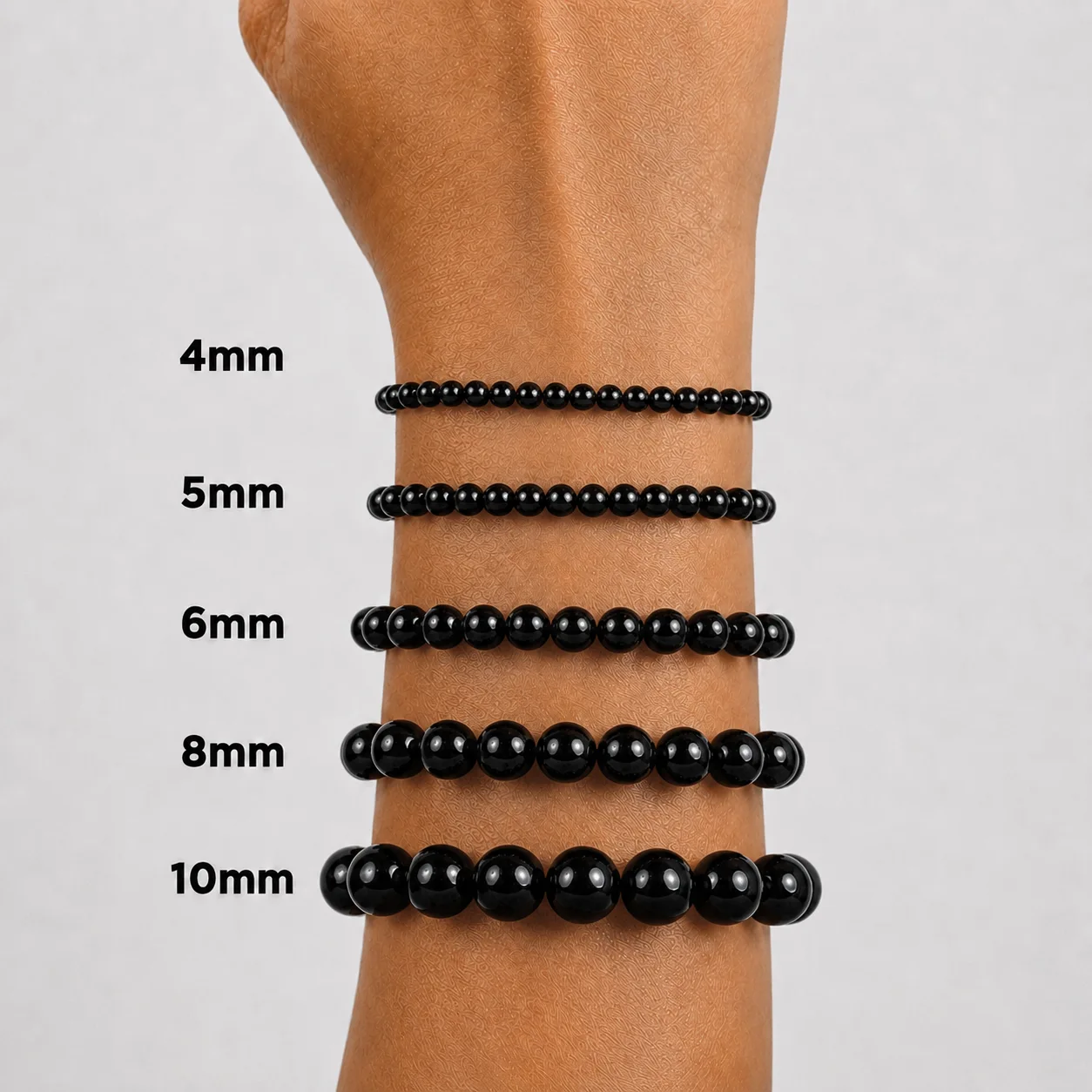 Onyx Bead Bracelet