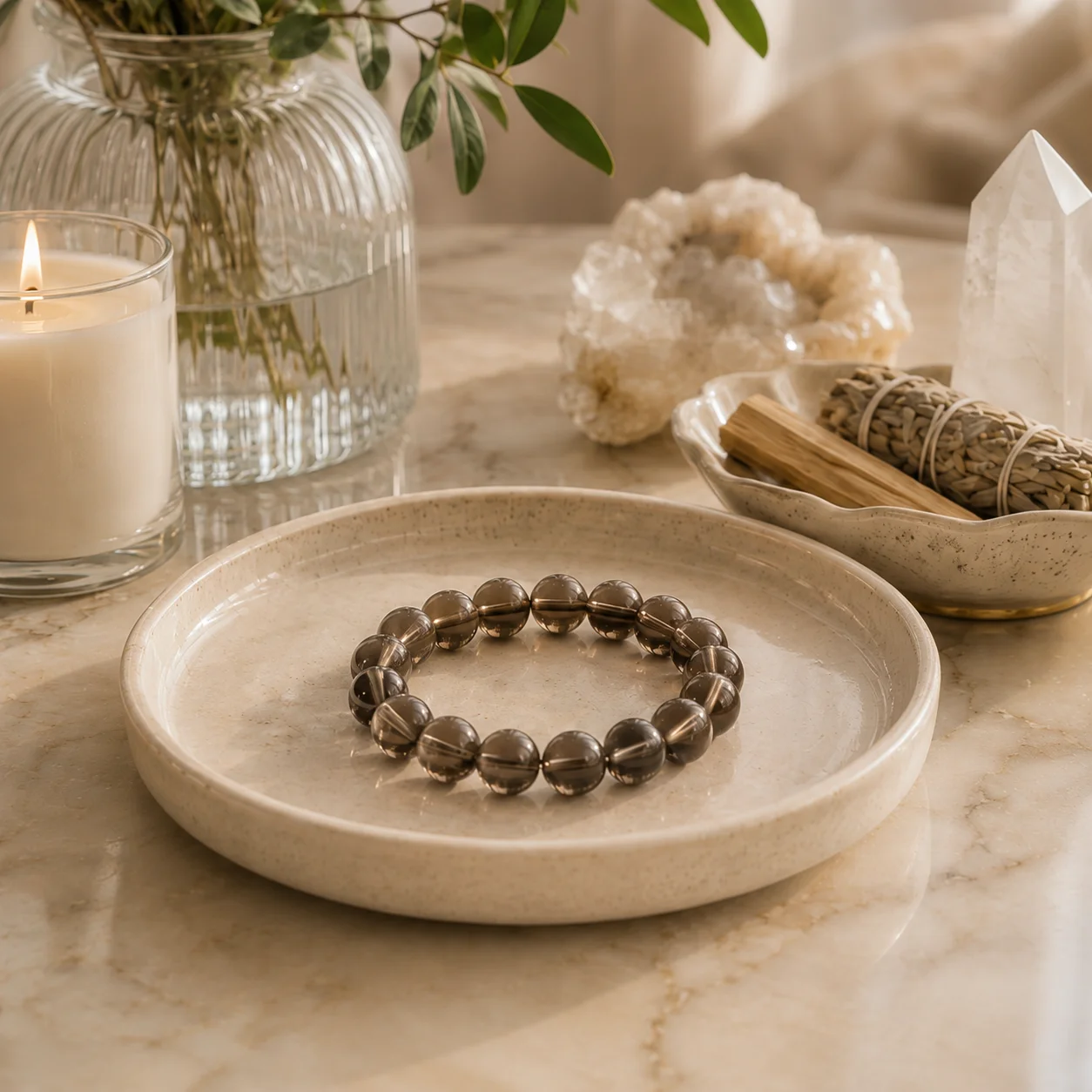 Smoky Quartz Bracelet