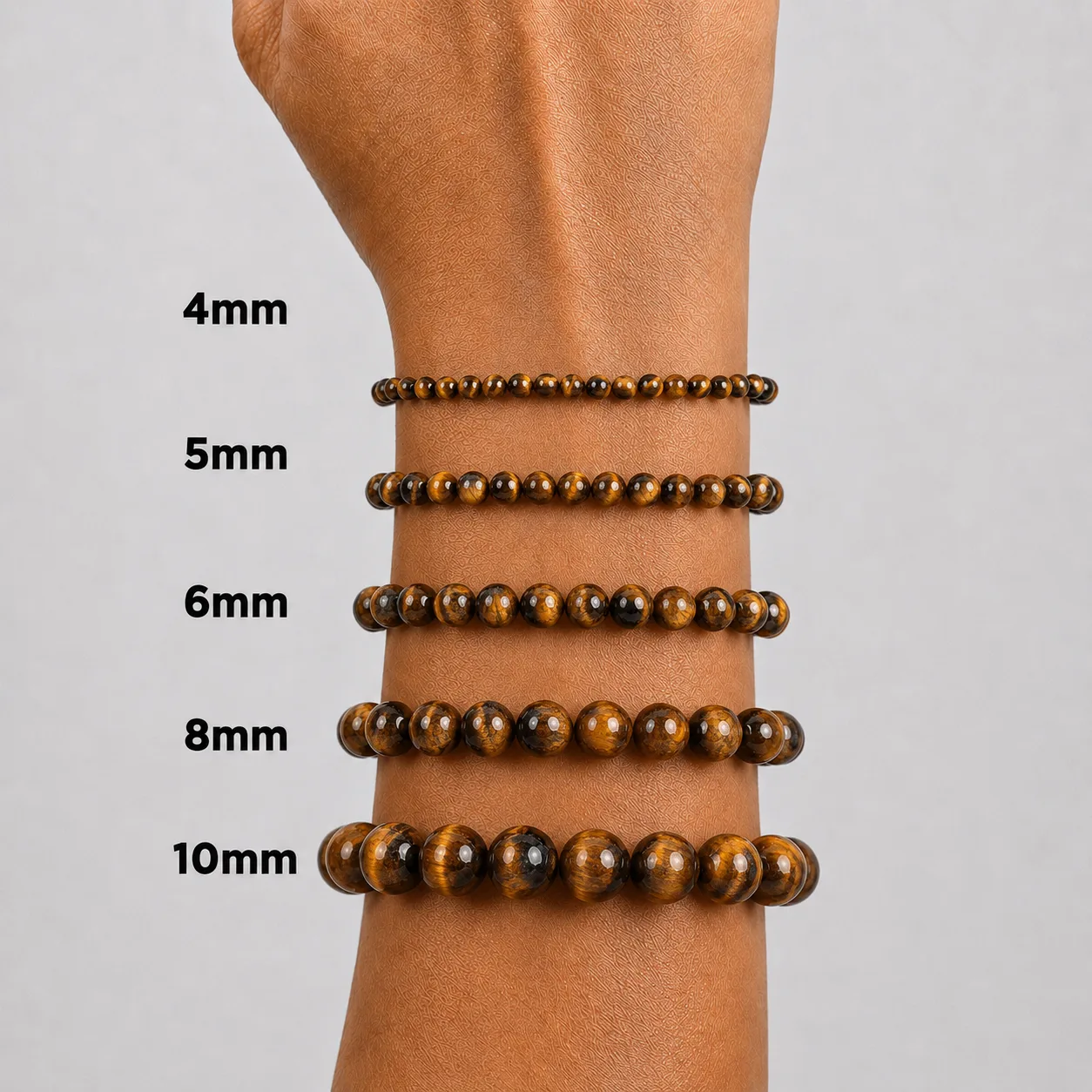 Tiger's Eye Bead Bracelet